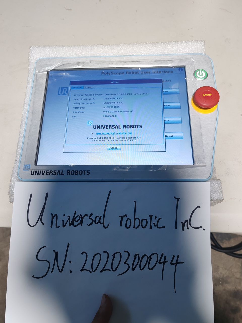 UR10 collaborative robot